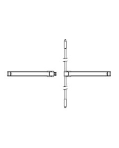 Rebated Double Doors – Exidor Touch Bar 400 Series