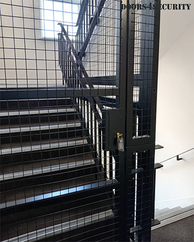 steel-door-gate-stairs