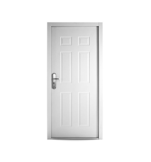 White Panelled Door