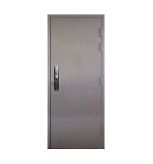 Silver Personnel Door
